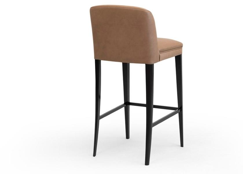 Mytto Высокий табурет из верблюжьей кожи с подставкой для ног Larforma sun-id-1455184 - Вид №1