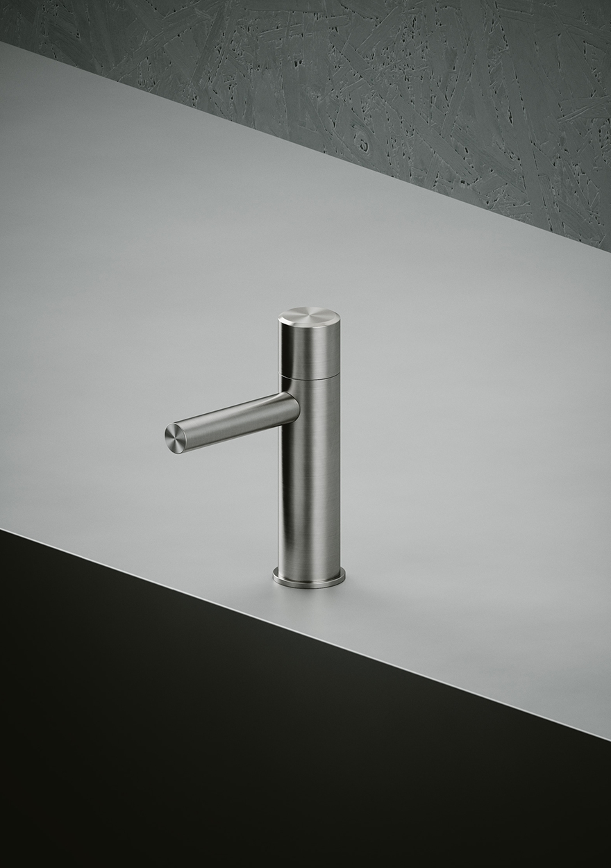 Стерео. 16 03. Смеситель для умывальника Quadrodesign Stereo - Вид №1