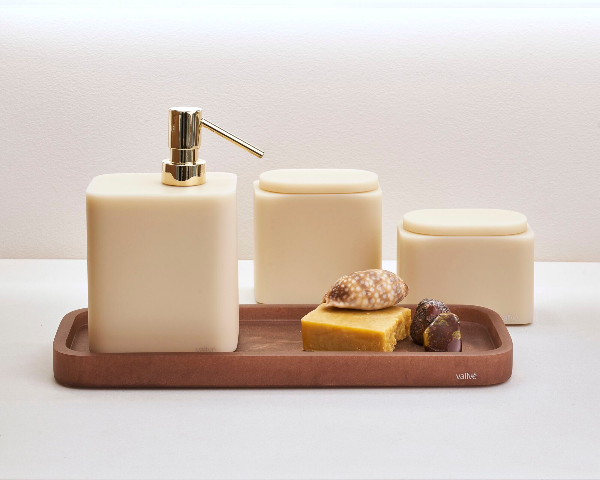 Диспенсер для мыла из смолы Vallvé набор ARCH-00107453 - Вид №4