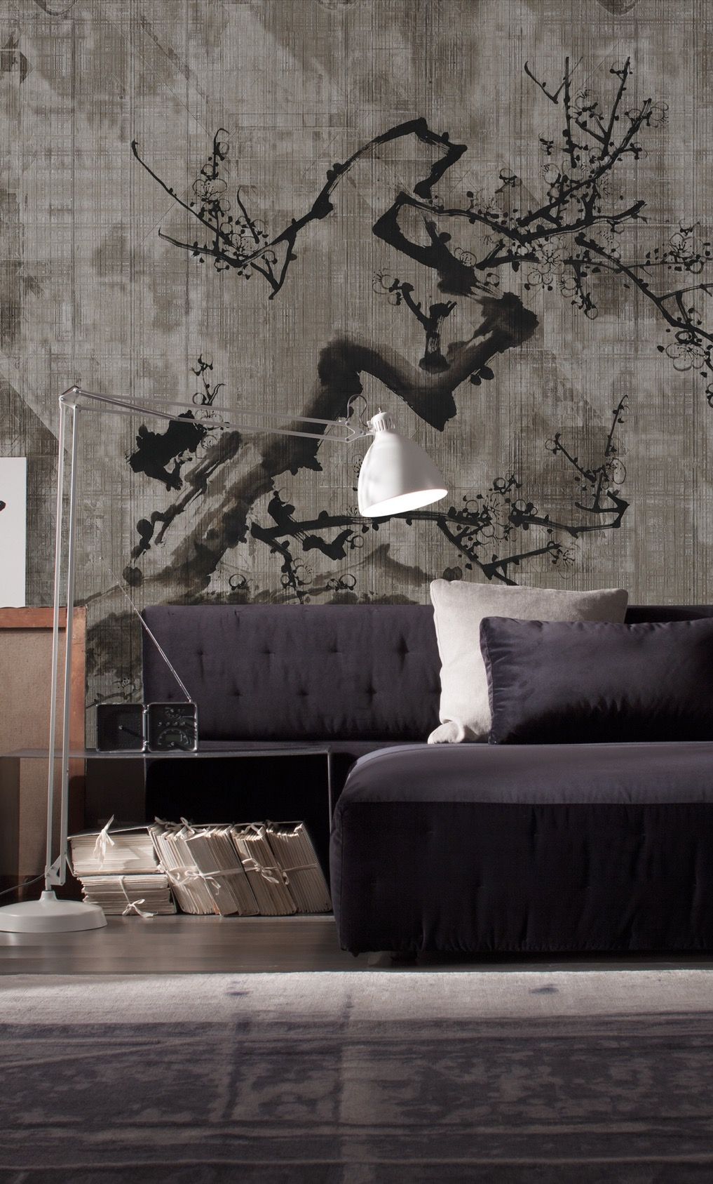 Панорамные обои из стекловолокна Inkiostro Bianco Раздевающиеся поверхности ARCH-00108084 - Вид №1