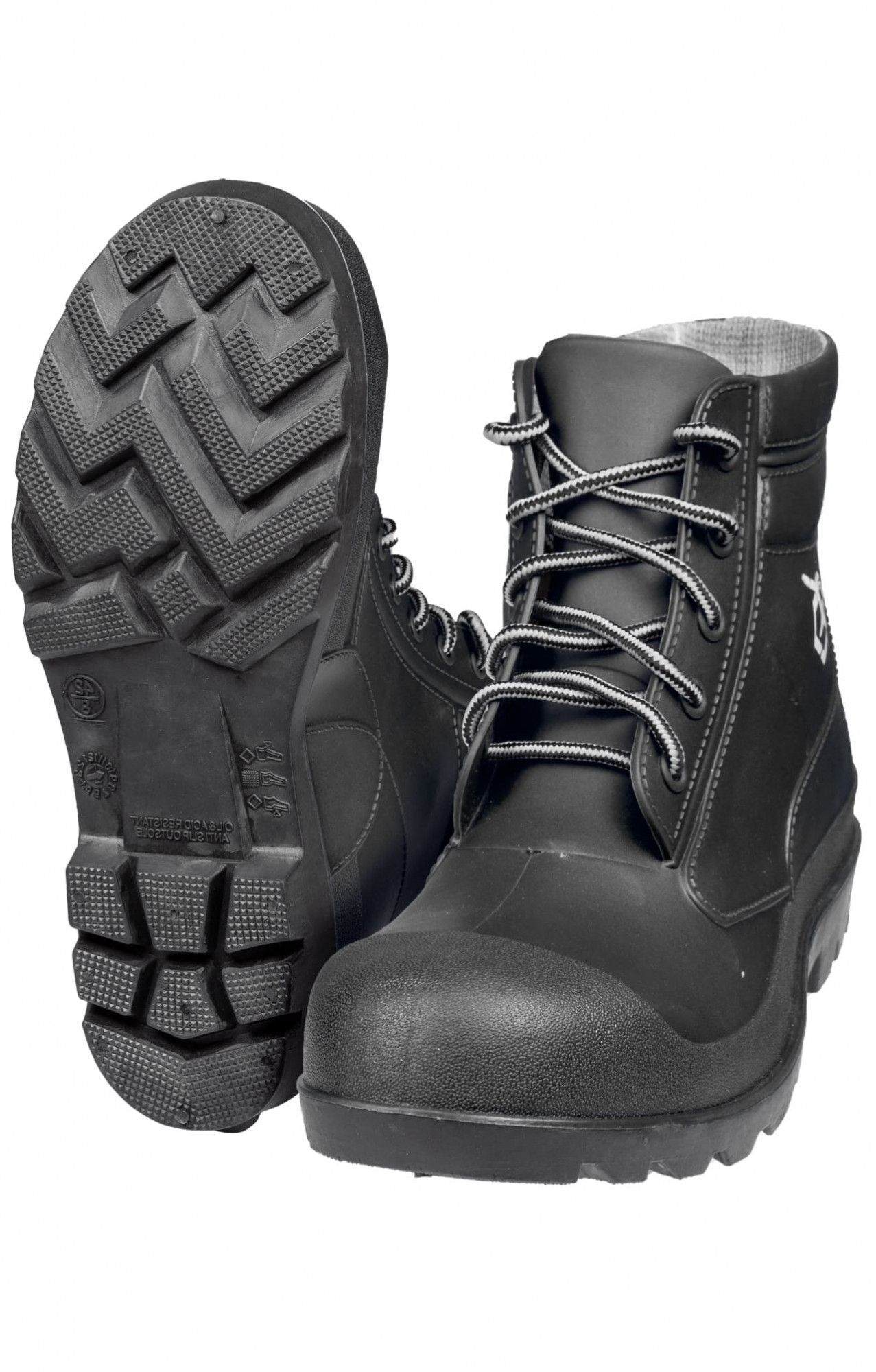 4958675 Ботинки ПВХ Альбатрос с металлическим подноском черные  Летняя обувь  размер 42 Спецодежда 