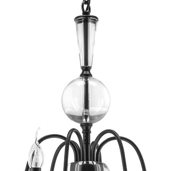 Подвесная люстра Lightstar Ragno 732067 LIGHTSTAR ДИЗАЙНЕРСКИЕ, RAGNO 187772 Черный  - Вид №2