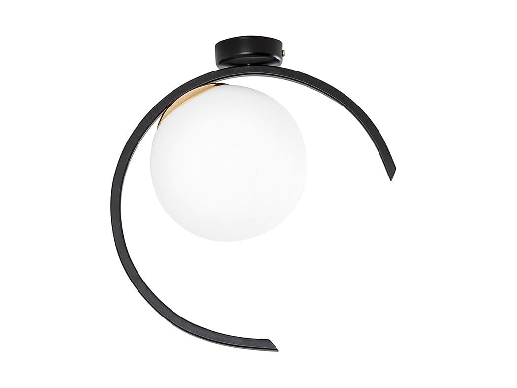 Матовый стеклянный светодиодный потолочный светильник Rossini Illuminazione Tsuki ARCH-00084766