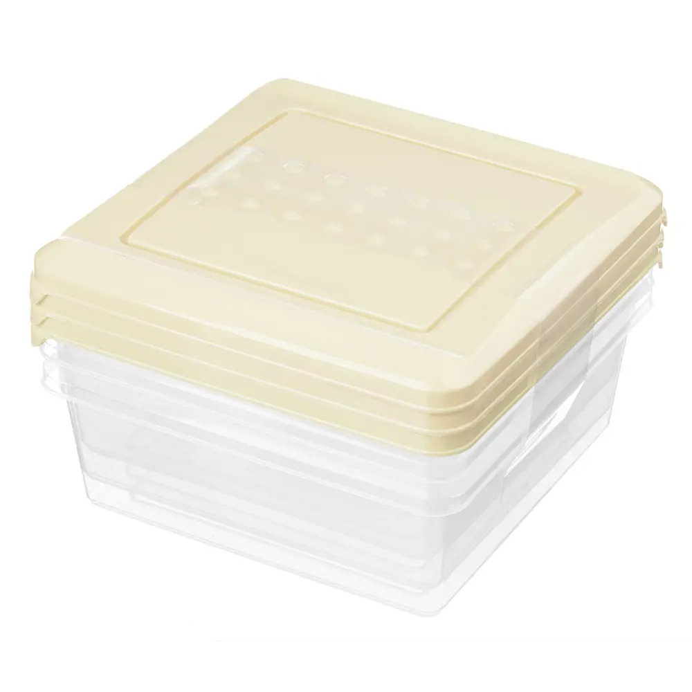 IDI LAND Контейнеры для хранения продуктов 500 мл, 3 шт - герметичные и практичные 85320155 STLM-0061336 - Вид №2