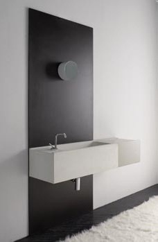 6443 Подвесная раковина настенная овальная Moab80  белая  - Вид №9