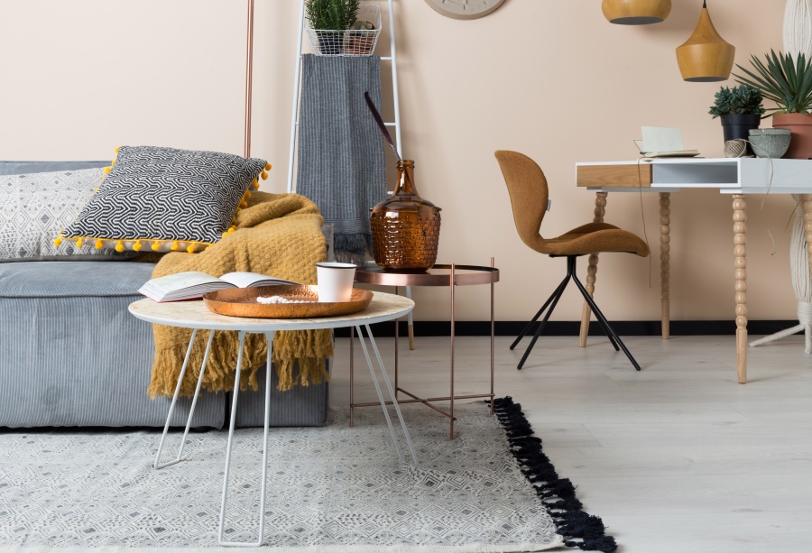 Стул OMG оранжевый Zuiver 1100174 - Вид №6