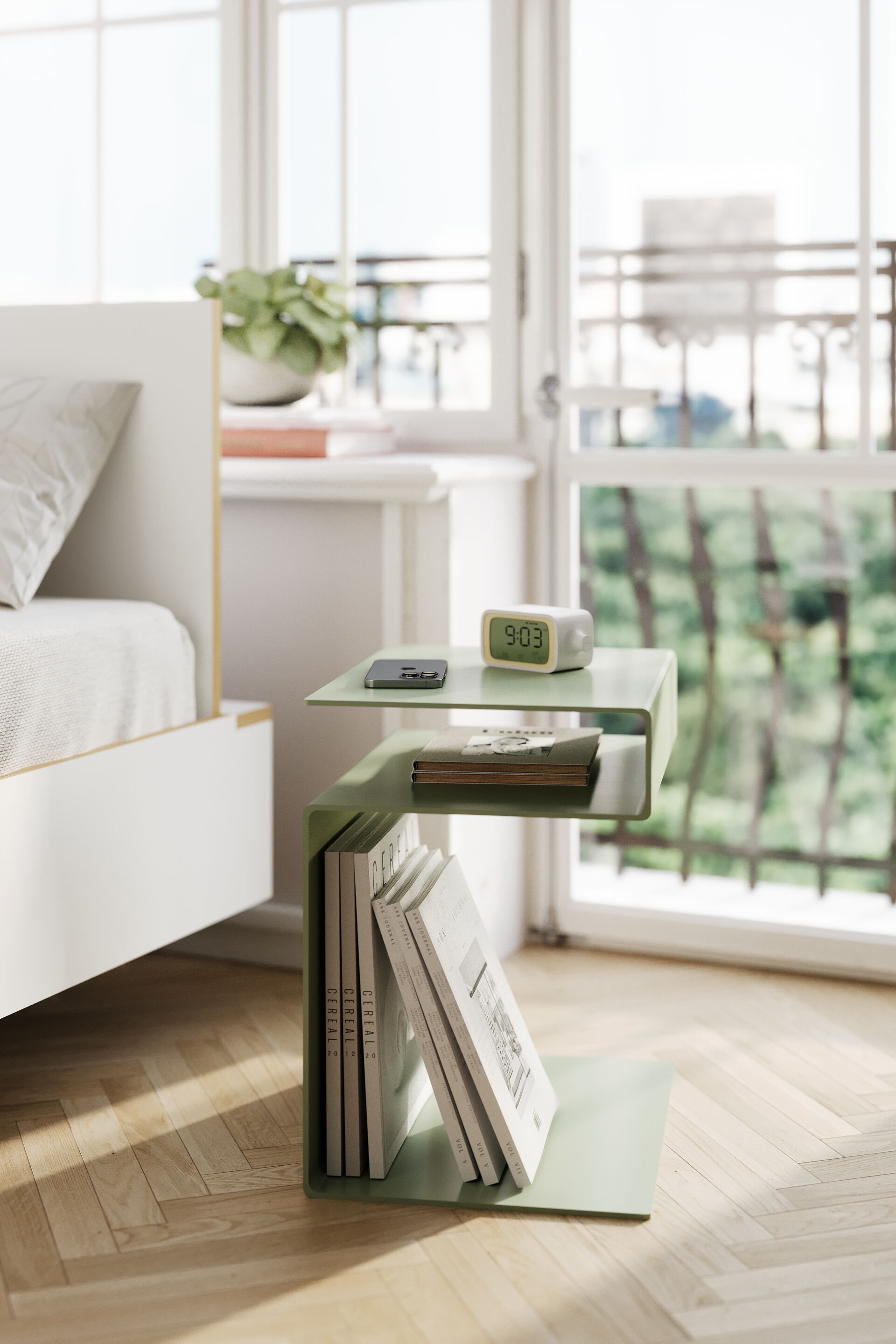 Металлический журнальный столик Müller Small Living HUK ARCH-00026567 - Вид №1