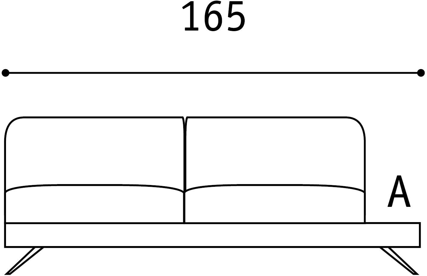 Febal Casa 3-х местный тканевый диван с подголовником Scena sun-id-1397588 - Вид №19