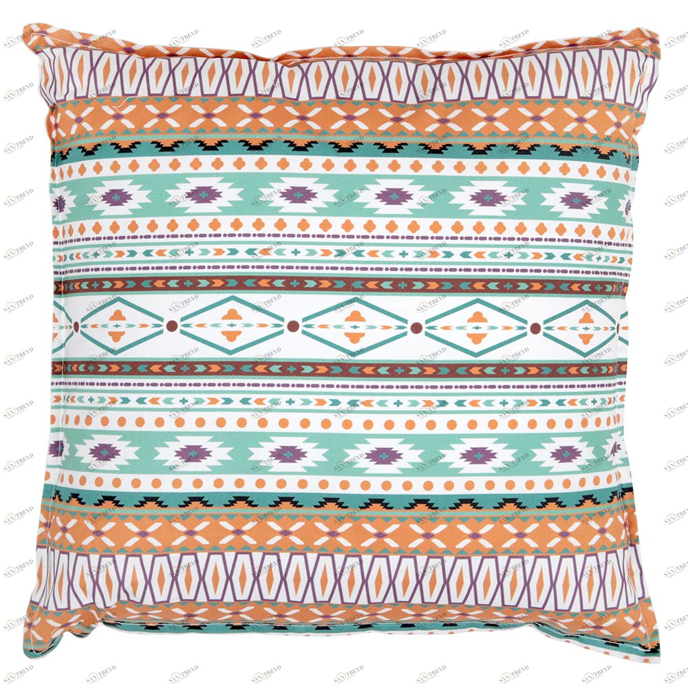 Подушка Aztec 40 х 40 см VAMVIGVAM AZTEC 281800 Оранжевый;голубой Santreyd