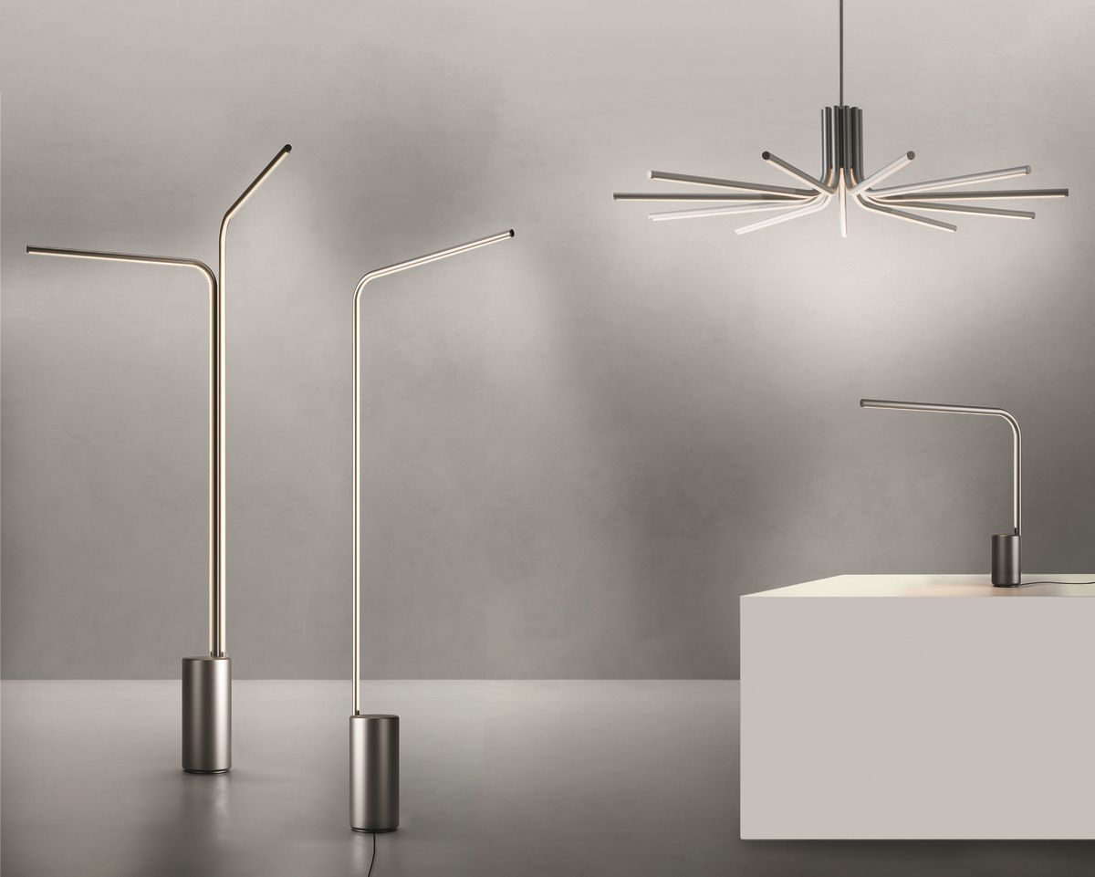 Металлическая светодиодная настольная лампа Artemide Veil ARCH-00066919 - Вид №3