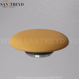 A038VX.133 Донный клапан с керамической накладкой с функцией Click-clack A. e. T. Italia RICAMBI Коричневый матовый