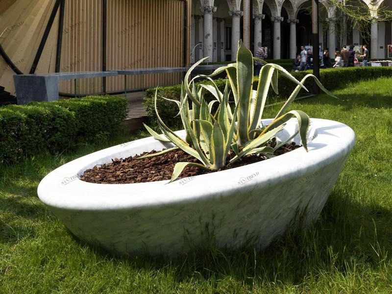 FranchiUmbertoMarmi Кашпо для общественных мест из мрамора sun-id-1436252