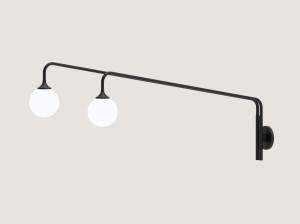 Металлический светодиодный настенный светильник с регулируемой яркостью