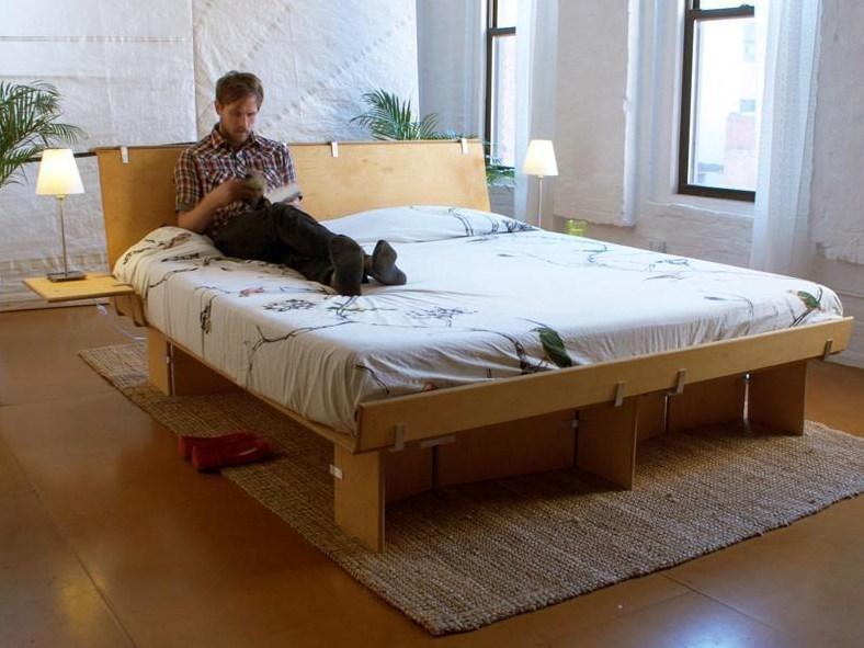 Modos Двуспальная кровать из дерева sun-id-1496306 - Вид №1