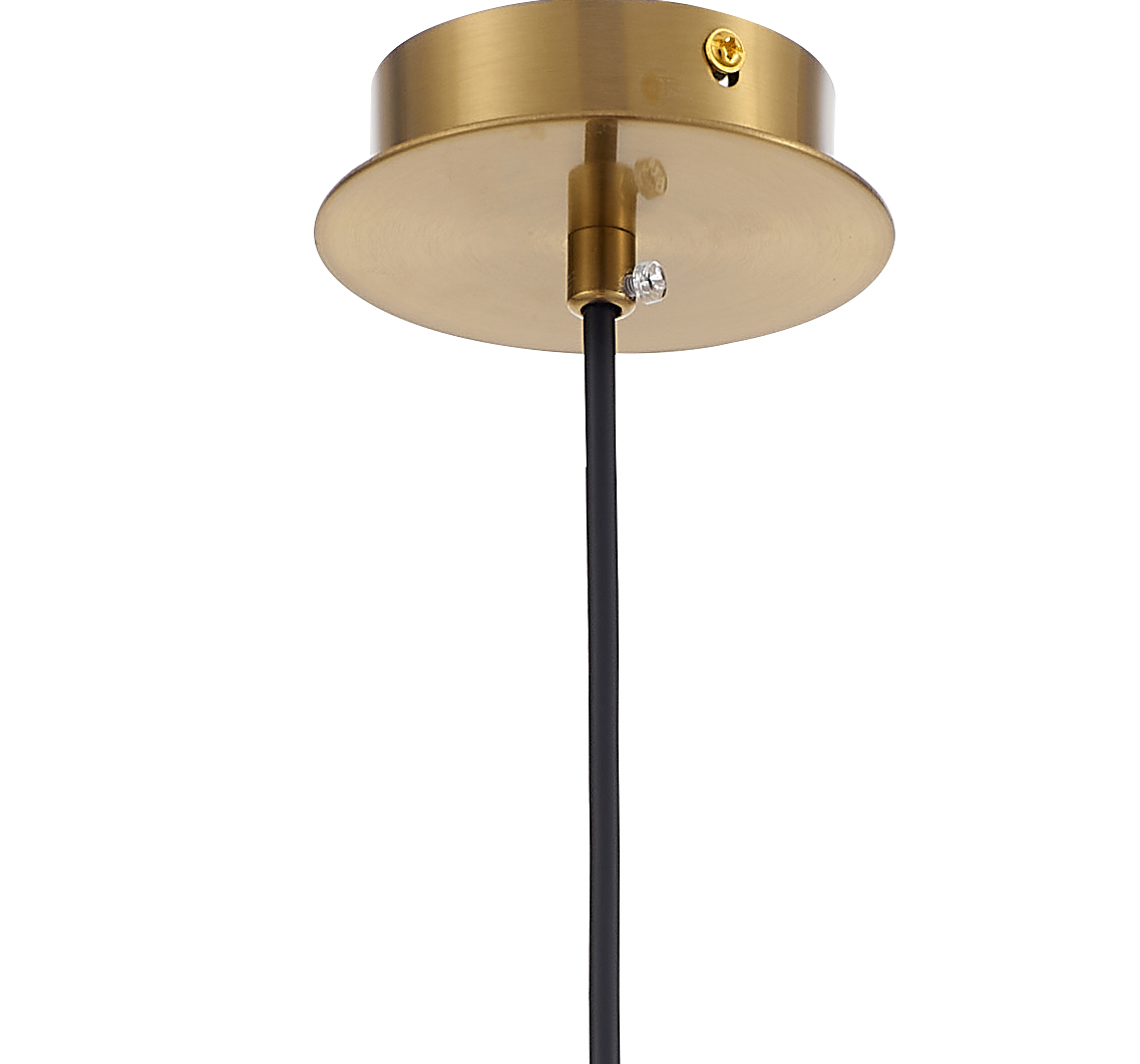 Подвесной светильник Freya Mallow с матовой медной основой и стеклянным плафоном 86463972 STLM-0069002 - Вид №2