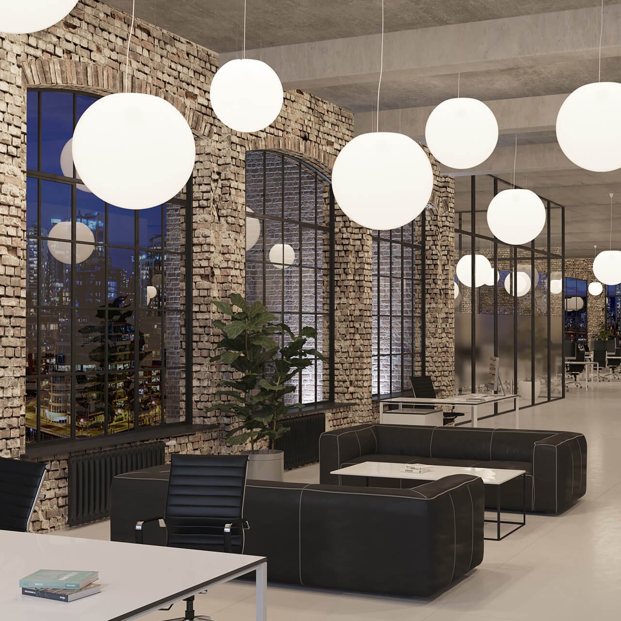 Подвесной светодиодный светильник M3light Sphere 10121010 M3LIGHT ДИЗАЙНЕРСКИЕ, SPHERE 315255 Белый  - Вид №1