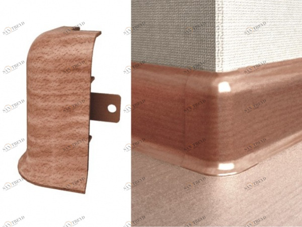 Угол наружный с текстурой 101 Вишня (2 шт) RICO LEO 2541339