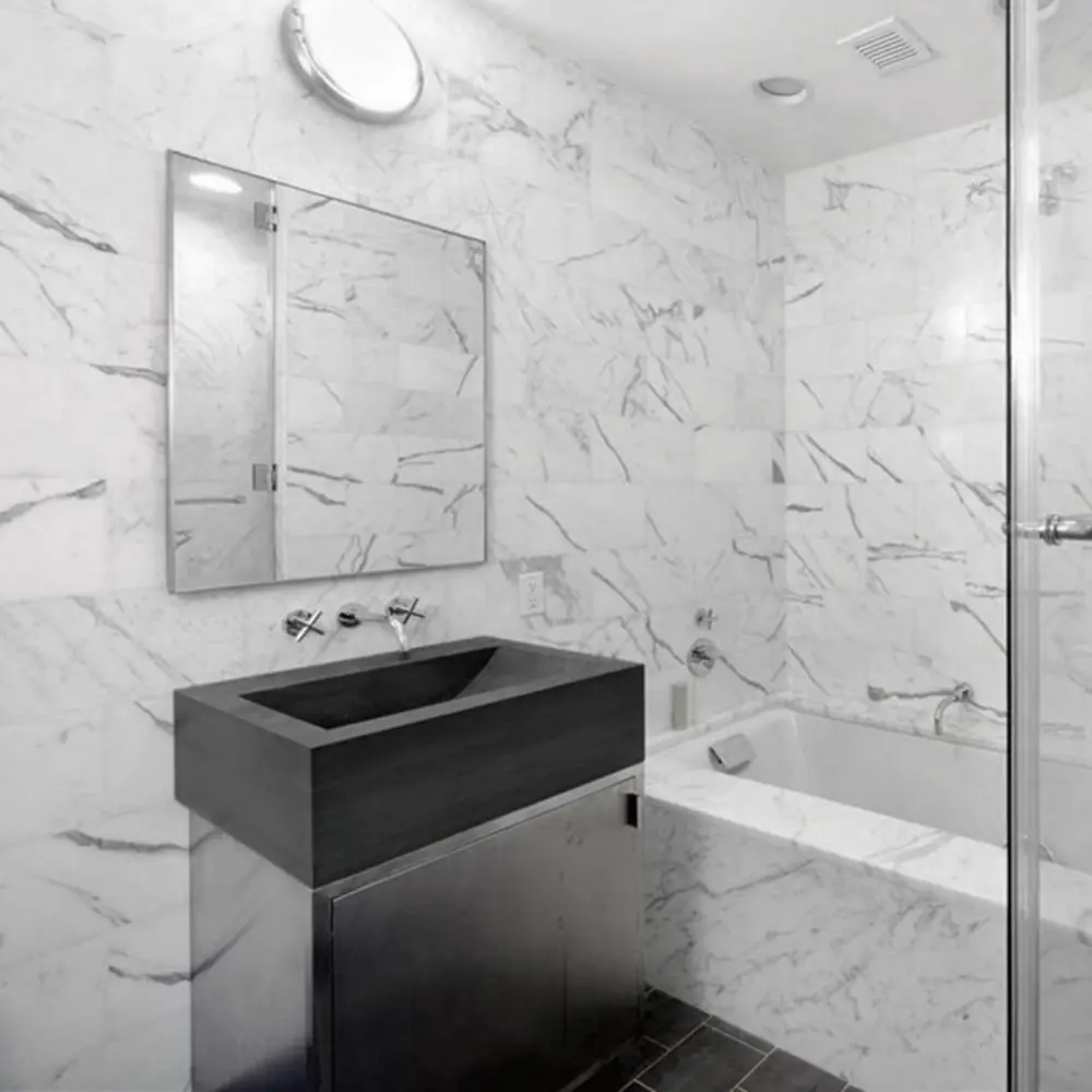 LAKO DECOR Самоклеящиеся панели ПВХ Мрамор Вермонт для стен и пола 87289077 STLM-0073640 - Вид №5