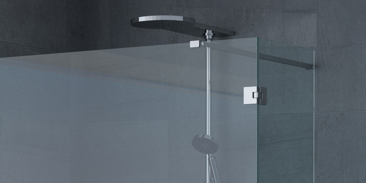 Перегородка в нишу CLAUDIA 129 см CSA Box Doccia 128D - Вид №2