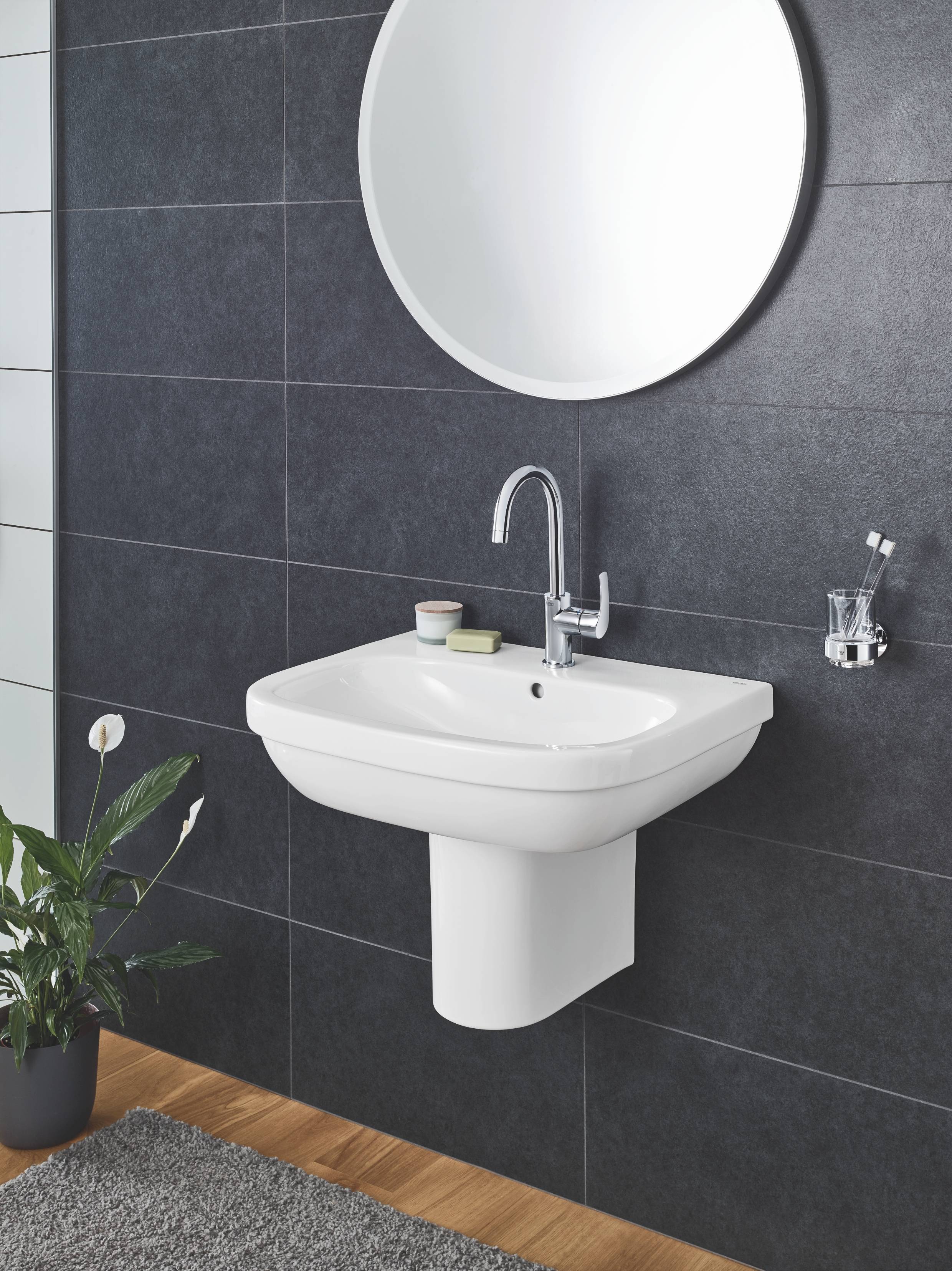 Полупьедестал для раковины GROHE Euro Ceramic, белый (39201000) - Вид №2