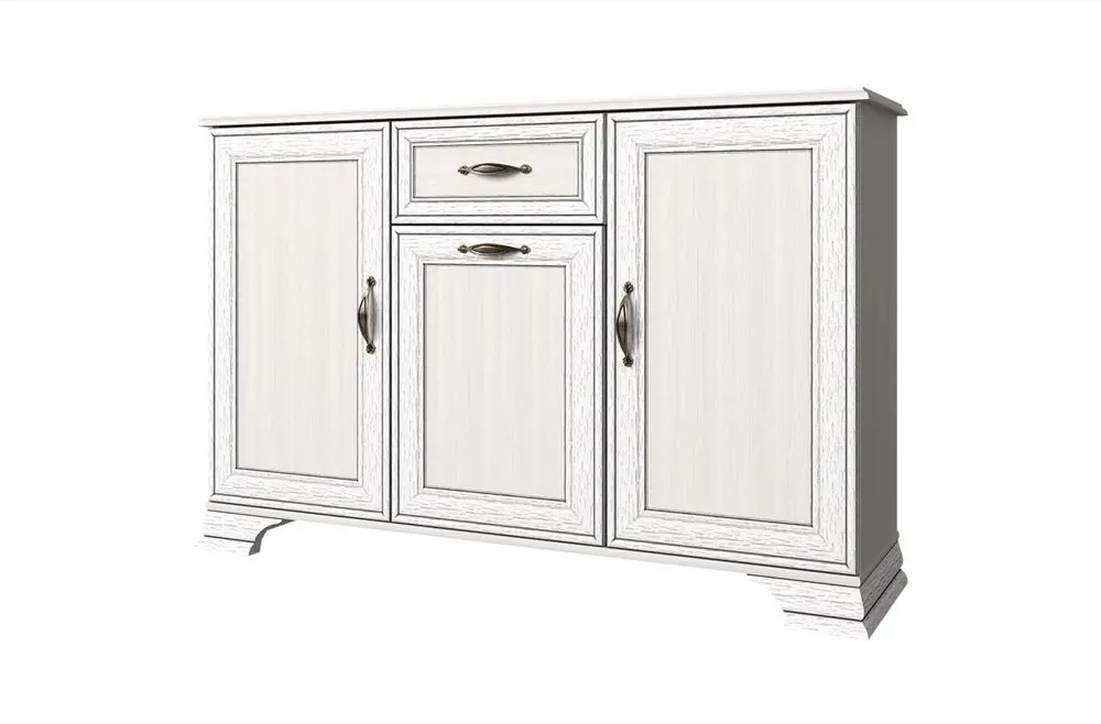 91733267 Тумба Anrex 3D1S Tiffany 1 ящик 139x37x90.10 ЛДСП цвет вудлайн кремовый STLM-1091244