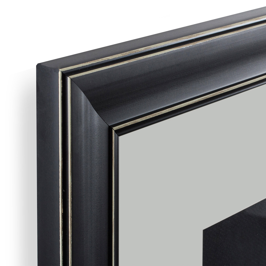 Литография на тонированной бумаге 42х52 см "Чёрный какаду, литография, 1820г" КАРТИНЫ В КВАРТИРУ  093803 Бежевый;белый;черный;разноцветный  - Вид №4