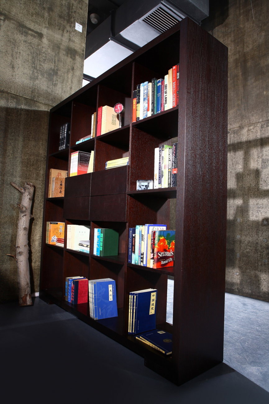 Стеллаж книжный венге Milano PUSHA СТЕЛЛАЖИ MILANO 062937 Венге  - Вид №3