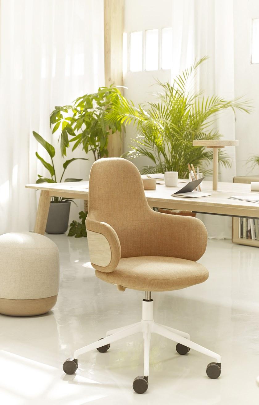 ALKI Стул офисный вращающийся с 5 спицами на колесиках sun-id-1473297 - Вид №1