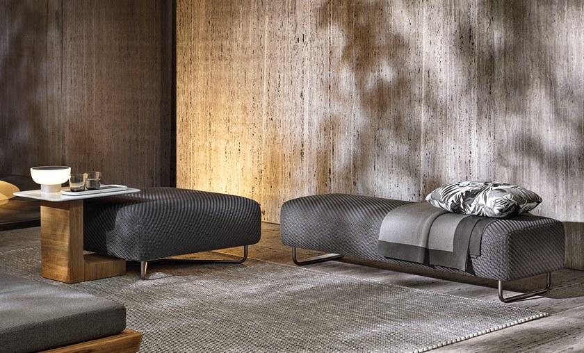 Minotti Садовая скамейка из ткани Sunray sun-id-1516333 - Вид №1