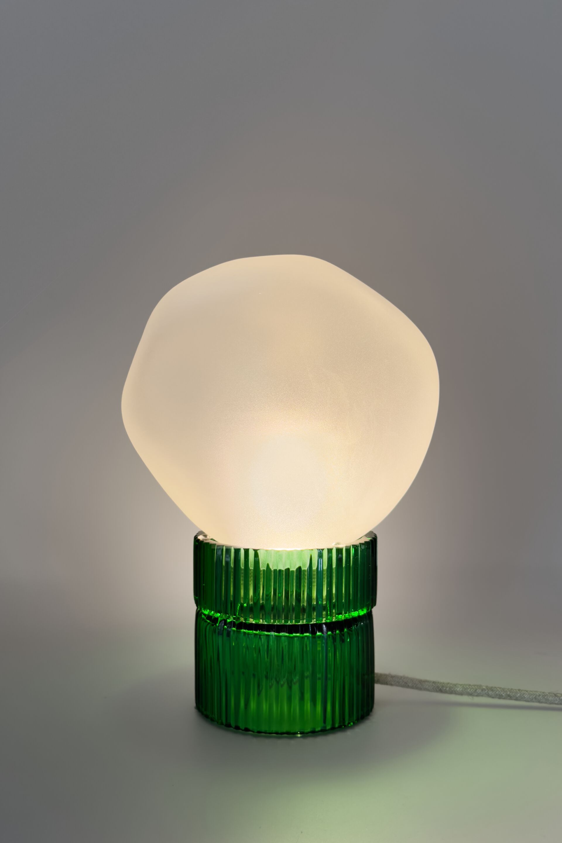 Настольная лампа из дутого стекла Studio Bojola TELLO+NUVOLA ICED ARCH-00093366 - Вид №4