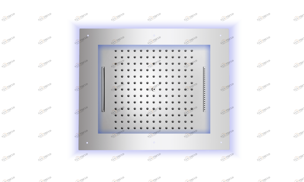 HI0927 Потолочный & настенный душ FRAME/3 - RGB CROMOTHERAPY BOSSINI 