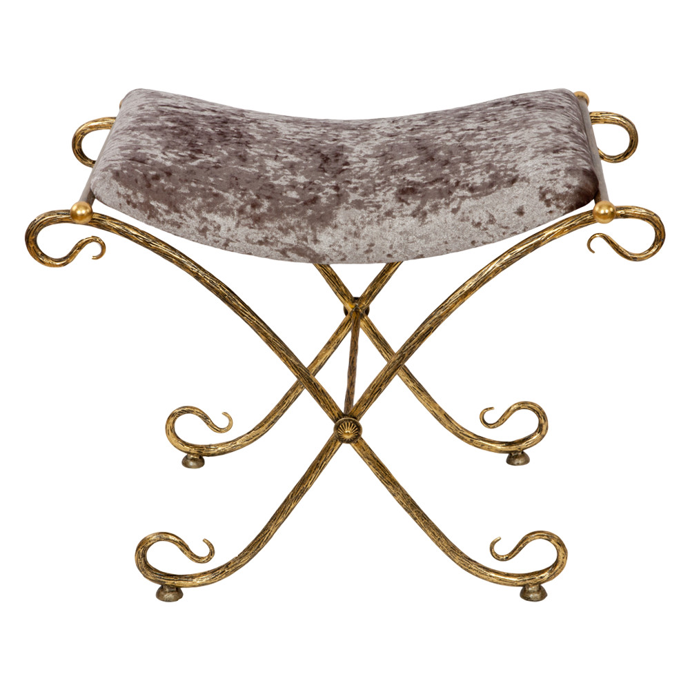 19044 Банкетка Сафари Серебро BOGACHO 4627163961731 - Вид №1