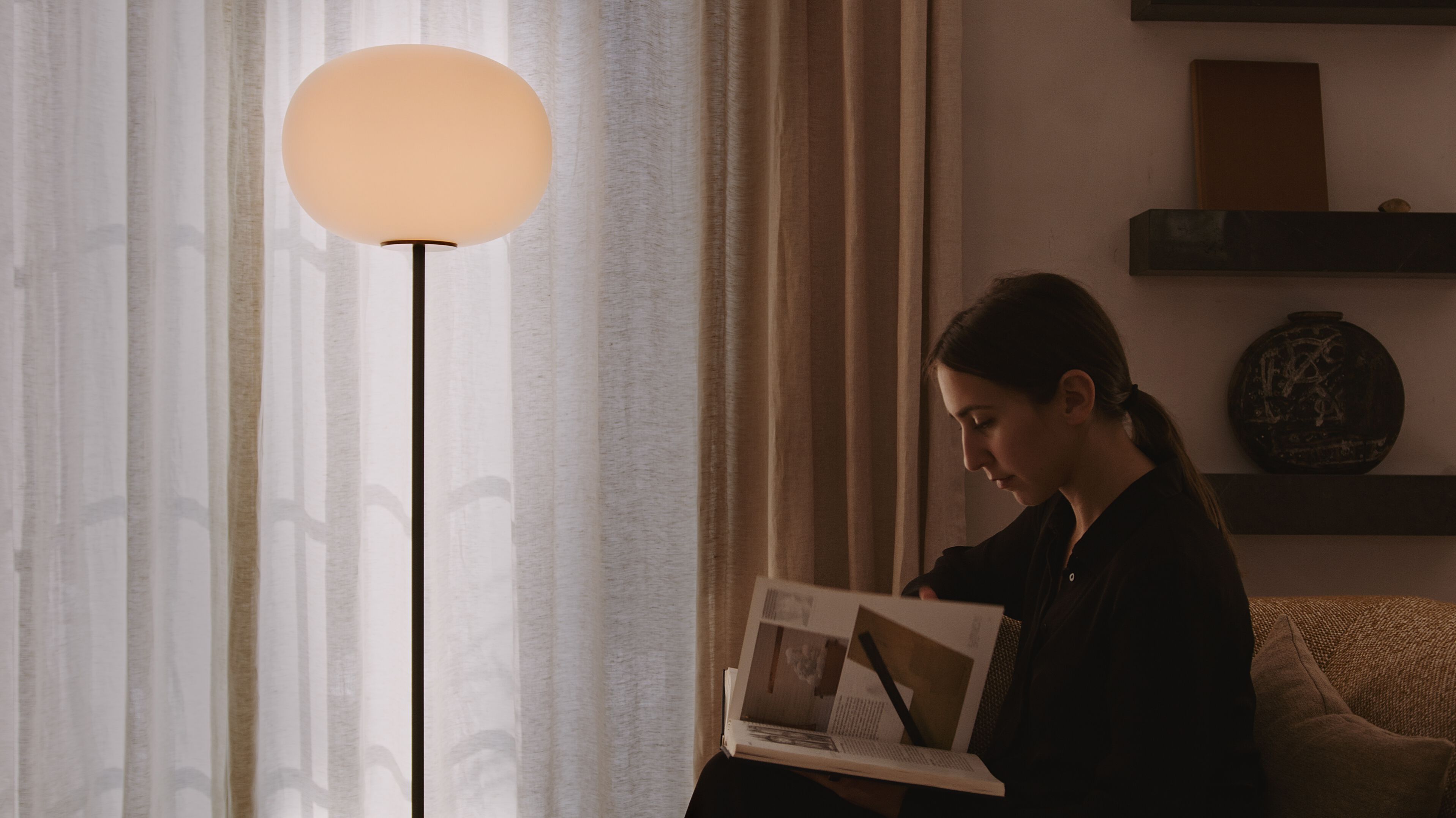 Торшер из стекла и мрамора Audo Copenhagen JWDA ARCH-00013130 - Вид №8