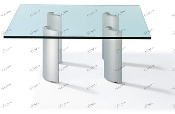 Ronald Schmitt Квадратный прямоугольный круглый стеклянный журнальный столик sun-id-1469853