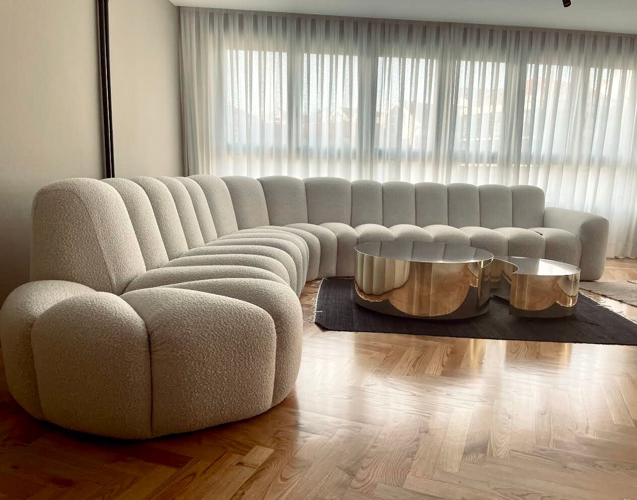 Набор журнальных столиков из ламинированного стекла и металла Jover+Valls Antique Boutique-Luna ARCH-00104161 - Вид №65