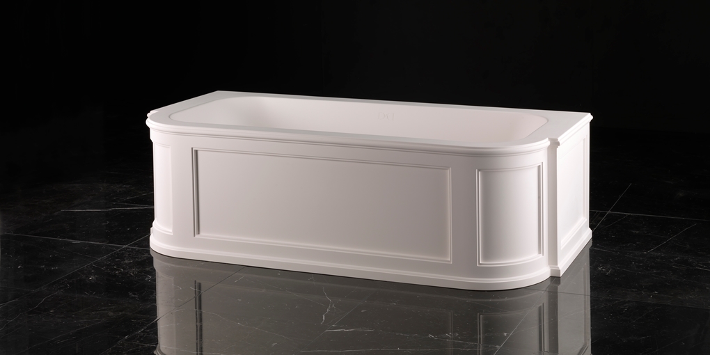 Ванна левосторонняя угловая из материала “White Tec” 1NAPRESIDENTWHSX Devon Devon PRESIDENTSX Devon&Devon - Вид №1