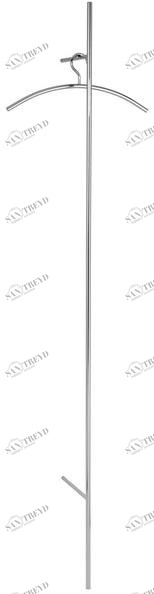 Schönbuch Настенная вешалка из полированной стали Sketch 1671.90 Schonbuch