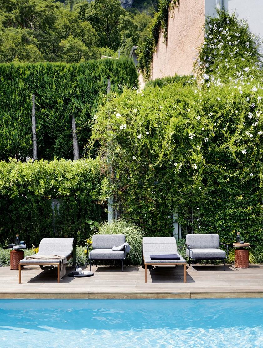 Potocco Садовая кушетка Ироко Suno 895/d-recl - Вид №6