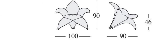 edra Кресло покрытое кристаллами сваровски Diamond sun-id-1351318 - Вид №3