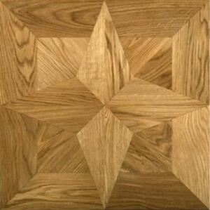 Художественный паркет Da Vinci Щитовой 26-266 Дуб (Гладкая) 500х500 мм.