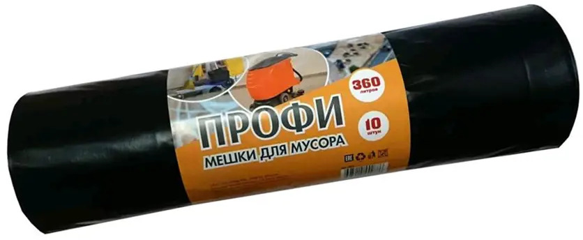 91051765 Мешки для мусора Концепция Быта Профи 360 л рулон 10 шт 65 мкм STLM-0458263