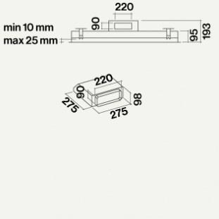 Falmec Потолочная вытяжка из нержавеющей стали Design+ sun-id-1456820 - Вид №25