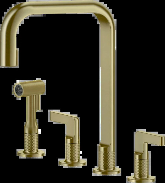 Смеситель для раковины 58703 727 Gessi Inciso ЛАТУНЬ МАТОВАЯ PVD