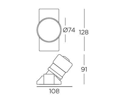 Алюминиевый круглый светодиодный светильник LedsC4 Play ARCH-00075369 - Вид №1