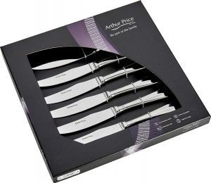 10602161 Arthur Price Набор ножей для стейка Arthur Price "Рэттейл", 6шт, п/к Сталь 18/10