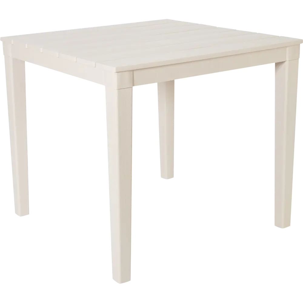 Стол садовый Прованс 71x80x80 см, пластик, цвет серый ЭЛЛАСТИК-ПЛАСТ STLM-2134219