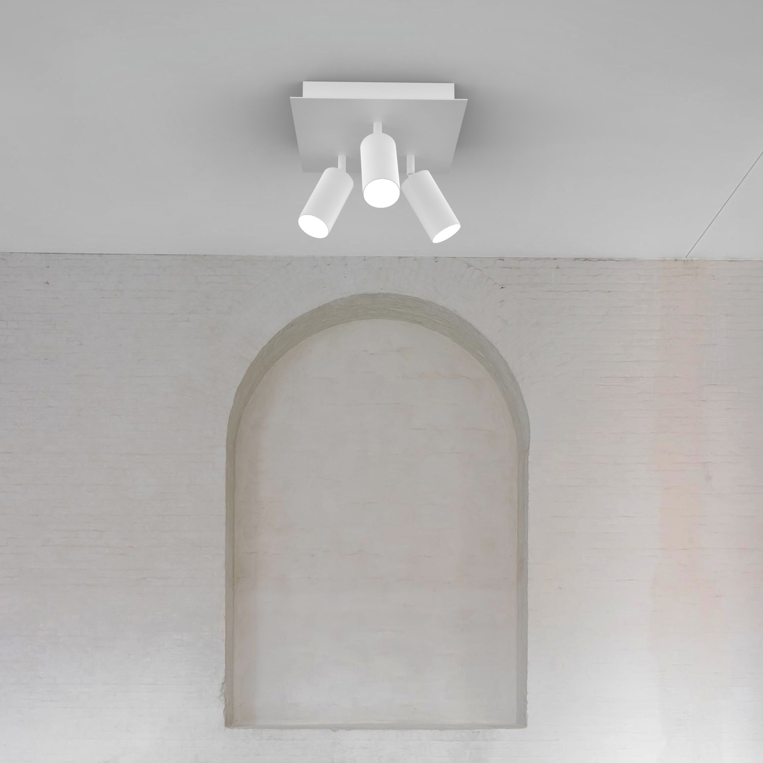 Несколько регулируемых потолочных прожекторов WayPoint форма ARCH-00134774