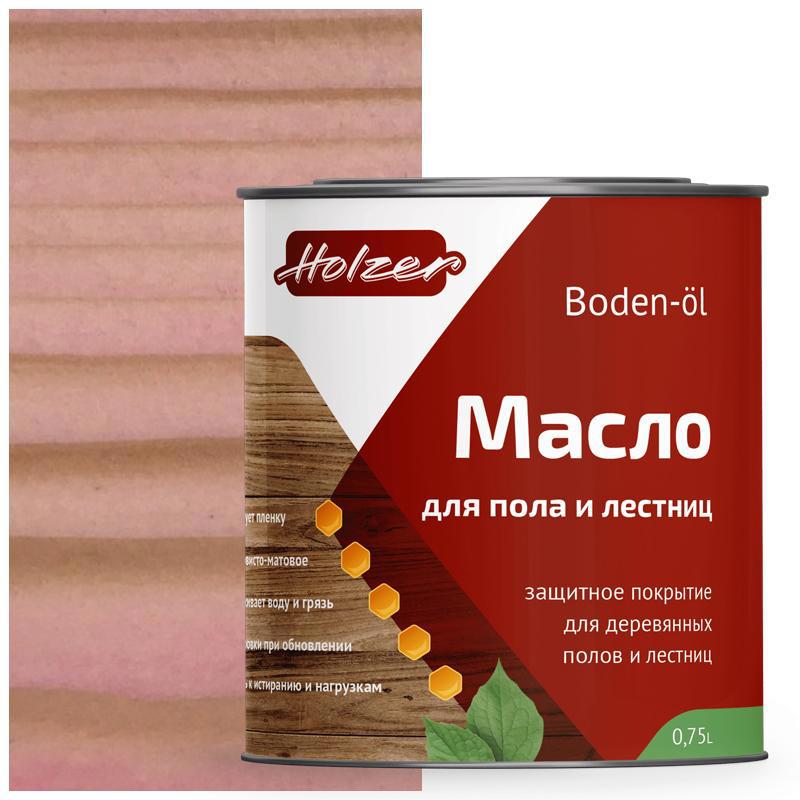 90407839 Масло для полов и лестниц Mpol075RozovayPudra цвет розовый 0.75 л STLM-0218239 HOLZER