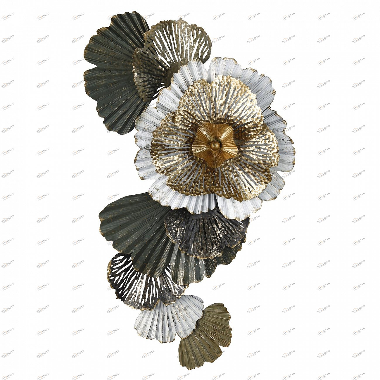 Панно настенное металлическое 91 см 93016 Tomas Stern TOMAS STERN  00-3865443 Серый;черный 