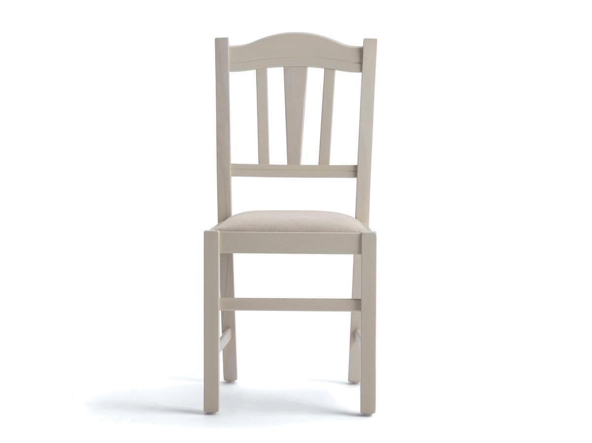 Стул из бука с мягким сиденьем Palma Silvana ARCH-00051561